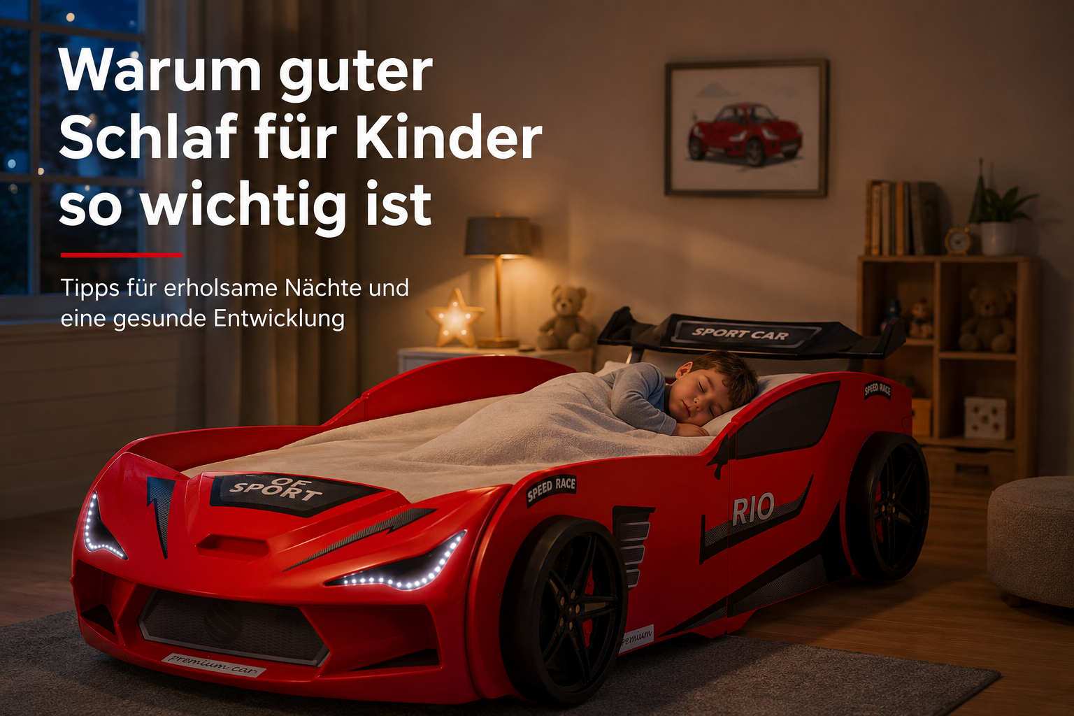 Warum guter Schlaf für Kinder so wichtig ist | Tipps für Eltern