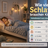 Wie viel Schlaf brauchen Kinder? Schlafbedarf nach Alter erklärt