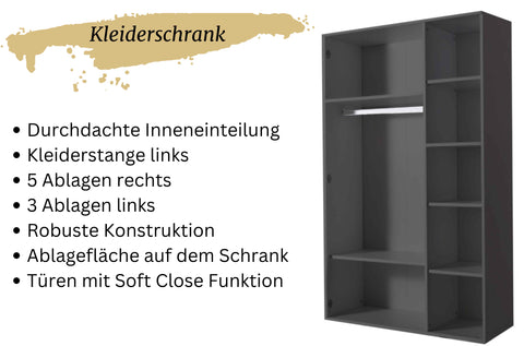Kinderzimmer komplett Set mit Autobett Rio 5 teilig Rot