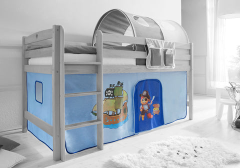 Vorhangstoff für Hoch-und Etagenbetten Gardine für Kinderbetten