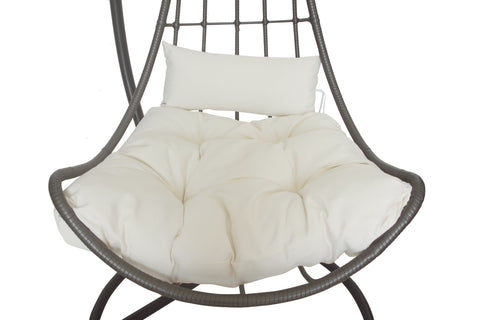 Hochwertiger Hängekorb Hängesessel Hängestuhl Polyrattan