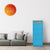 Kommode mit 4 Schubkästen, Klapp-Deckel & Dokumenten-Ablage mit Glasfenster - Schubladen-Turm - Push-To-Open Sideboard