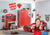 Cilek Tagesdecke und 2 Kissen Pitstop mit Motiv Set Kinderzimmer