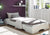 Einzelbett Jugendbett Kinderbett Solo Massivholz Kiefer Weiß 90 x 200 cm