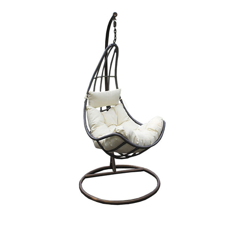 Hochwertiger Hängekorb Hängesessel Hängestuhl Polyrattan