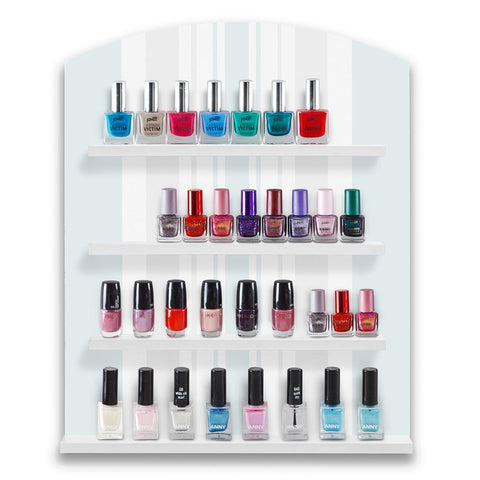 Nagellackregal Wandregal NAILBOARD Aufbewahrung Organizer Setzkasten versch. Modelle