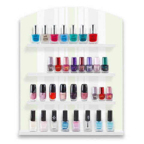 Nagellackregal Wandregal NAILBOARD Aufbewahrung Organizer Setzkasten versch. Modelle