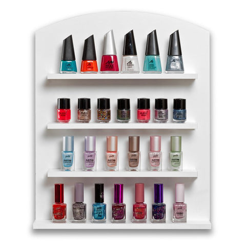 Nagellackregal Wandregal NAILBOARD Aufbewahrung Organizer Setzkasten versch. Modelle